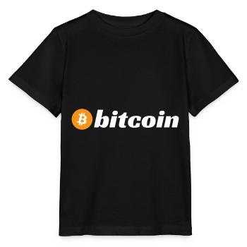 Bitcoin (Bitcoin) - Stanley/Stella Kinder T-Shirt MINI CREATOR  - Schwarz - Vorne - Mikhail (115cm)