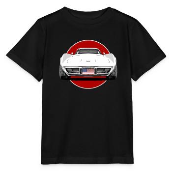 Echtes amerikanisches Muscle-Car - Stanley/Stella Kinder T-Shirt MINI CREATOR  - Schwarz - Vorne - Mikhail (115cm)