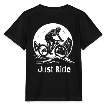 VTT facile - T-shirt bio MINI CREATOR Stanley/Stella Enfant - noir - Devant - Mikhail (115cm)