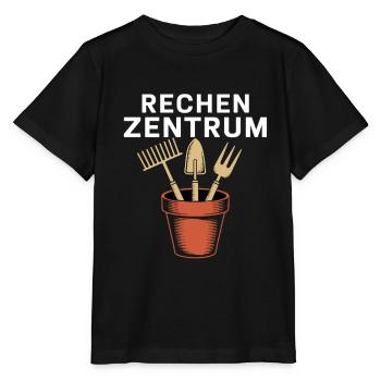 Rechen Zentrum Für Gartenliebhaber Im Stilvollen - Stanley/Stella Kinder T-Shirt MINI CREATOR  - Schwarz - Vorne - Mikhail (115cm)