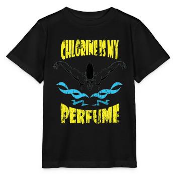 Swimmers Swimming 50 meters track Breaststroke - Stanley/Stella MINI CREATOR Kids’ T-Shirt - black - Front - Mikhail (115cm)