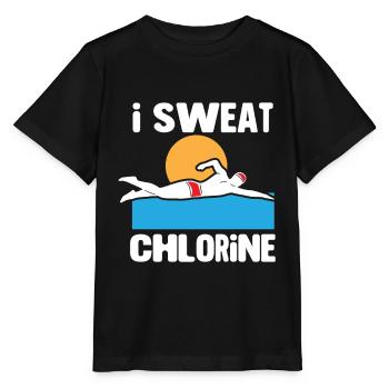 Swimmers Swimming 50 meters track Breaststroke - Stanley/Stella MINI CREATOR Kids’ T-Shirt - black - Front - Mikhail (115cm)