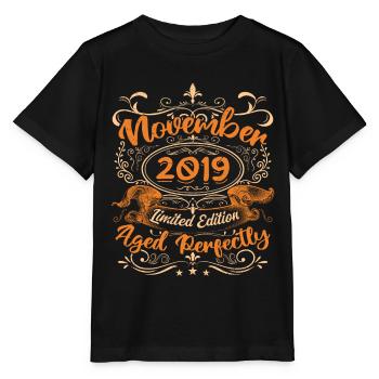 November 2019 Limitierte Auflage - Stanley/Stella Kinder T-Shirt MINI CREATOR  - Schwarz - Vorne - Mikhail (115cm)