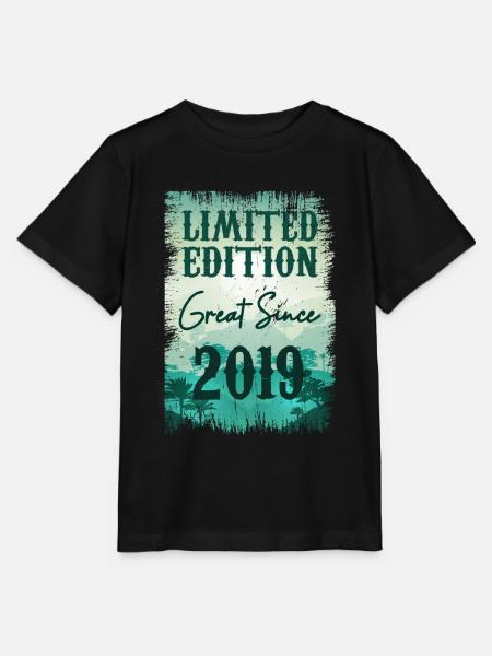 Einzigartig seit 2019 - Stanley/Stella Kinder T-Shirt MINI CREATOR - Schwarz
