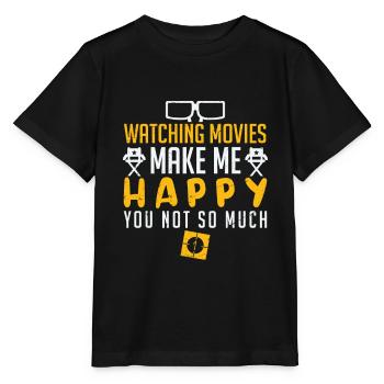 Cinéma Film - T-shirt bio MINI CREATOR Stanley/Stella Enfant - noir - Devant - Mikhail (115cm)