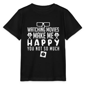 Cinéma Film - T-shirt bio MINI CREATOR Stanley/Stella Enfant - noir - Devant - Mikhail (115cm)