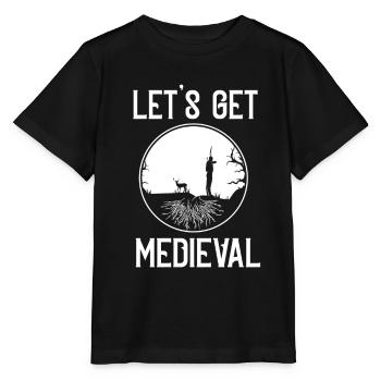 Tir à l’arc Archer de tir à l’arc - T-shirt bio MINI CREATOR Stanley/Stella Enfant - noir - Devant - Mikhail (115cm)