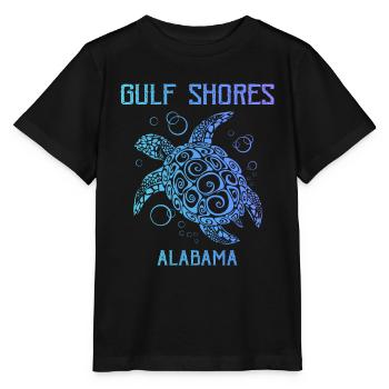 Gulf Shores Alabama Vacation Memories & Apparel - Stanley/Stella MINI CREATOR Kids’ T-Shirt - black - Front - Mikhail (115cm)