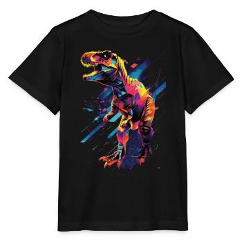 T-Rex - T-shirt bio MINI CREATOR Stanley/Stella Enfant - noir - Devant - Mikhail (115cm)
