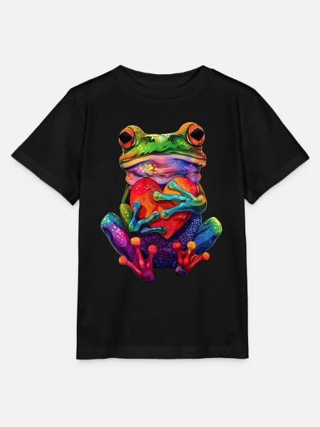 Frosch - Stanley/Stella Kinder T-Shirt MINI CREATOR - Schwarz
