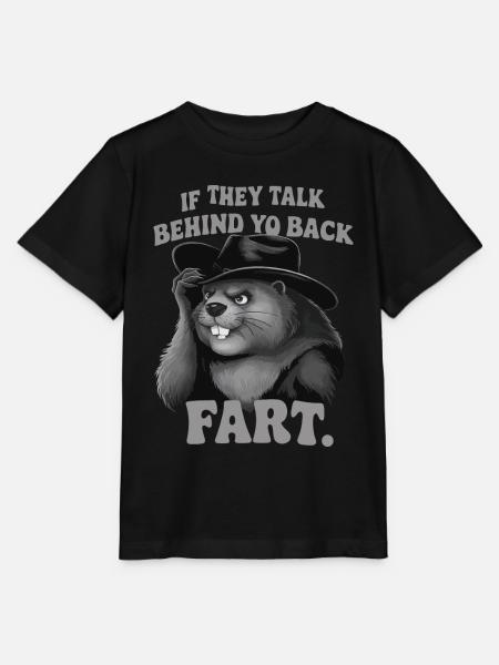 Biber - Stanley/Stella Kinder T-Shirt MINI CREATOR  - Schwarz