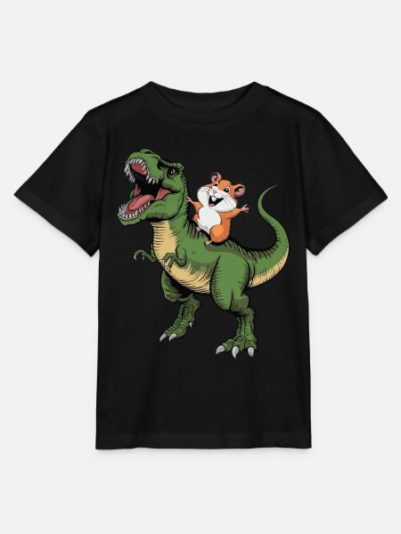 Hamster - Stanley/Stella Kinder T-Shirt MINI CREATOR - Schwarz