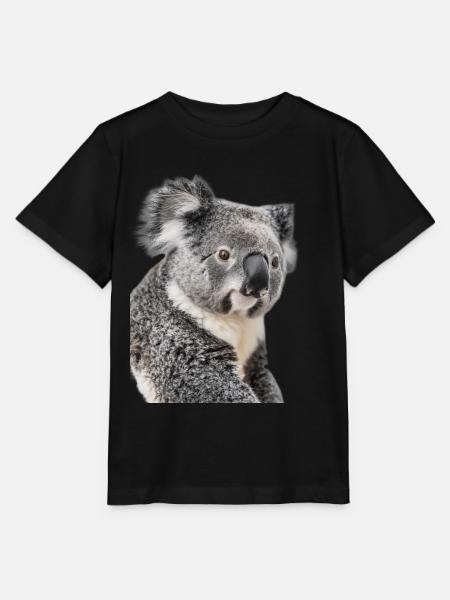 Koala - Stanley/Stella Kinder T-Shirt MINI CREATOR  - Schwarz