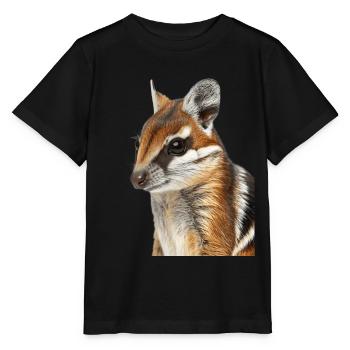 Blouson aviateur tranquillisant - T-shirt bio MINI CREATOR Stanley/Stella Enfant - noir - Devant - Mikhail (115cm)