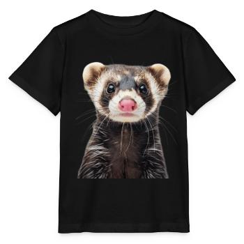 Ferret - Stanley/Stella MINI CREATOR Kids’ T-Shirt - black - Front - Mikhail (115cm)