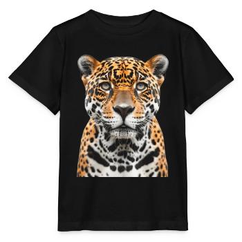 Jaguar - T-shirt bio MINI CREATOR Stanley/Stella Enfant - noir - Devant - Mikhail (115cm)