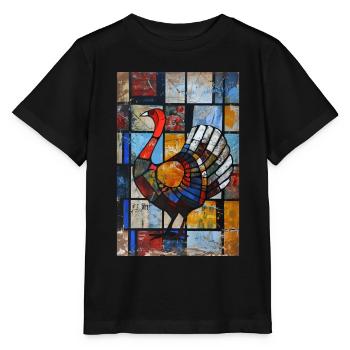Turquie - T-shirt bio MINI CREATOR Stanley/Stella Enfant - noir - Devant - Mikhail (115cm)