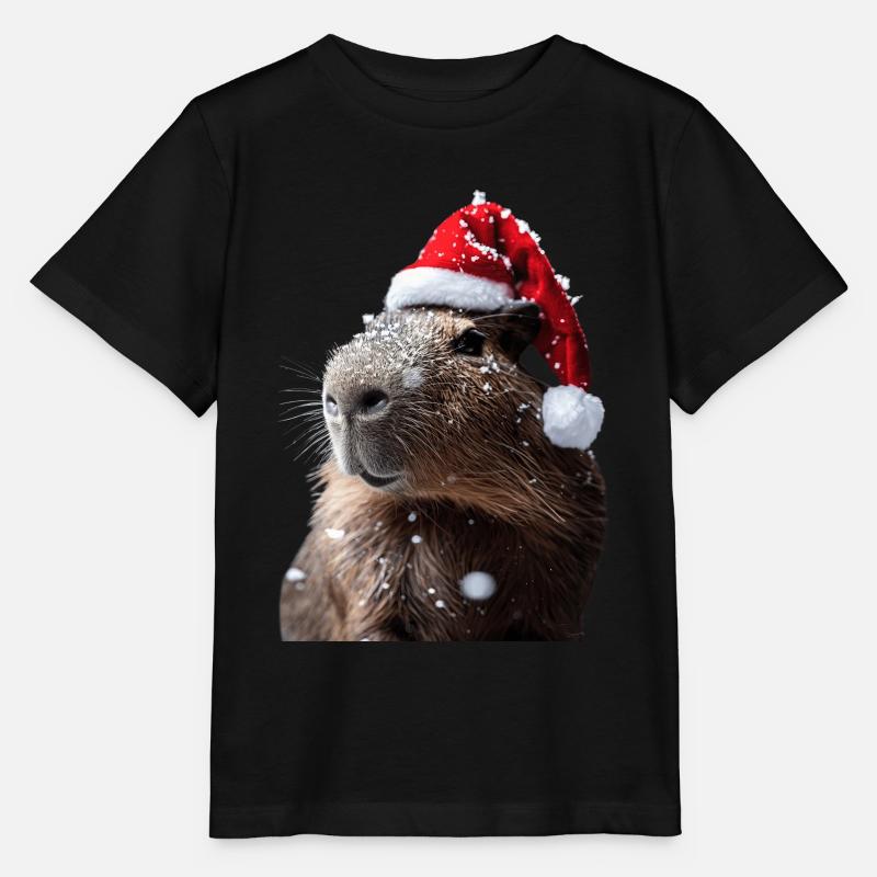 Capybara - T-shirt bio MINI CREATOR Stanley/Stella Enfant - noir