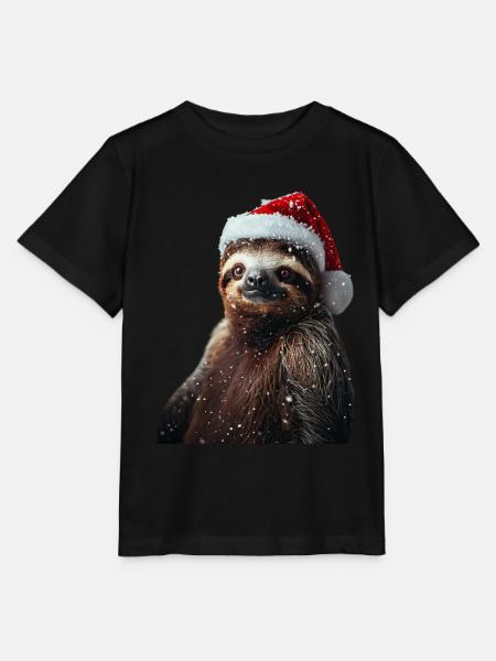 Faultier - Stanley/Stella Kinder T-Shirt MINI CREATOR - Schwarz