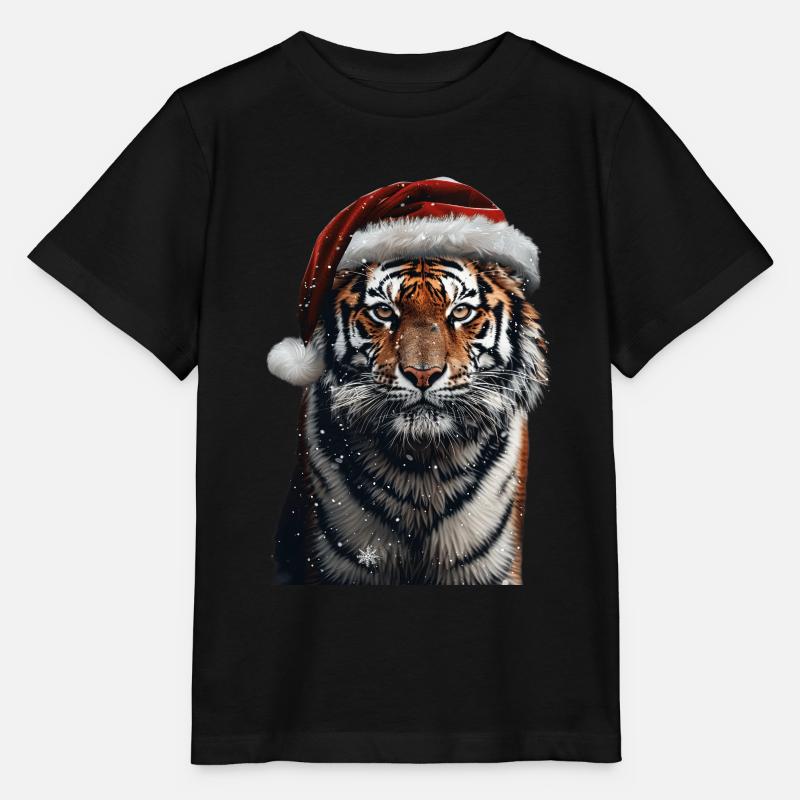 Tiger - Stanley/Stella Kinder T-Shirt MINI CREATOR  - Schwarz