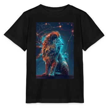 Capricorne - T-shirt bio MINI CREATOR Stanley/Stella Enfant - noir - Devant - Mikhail (115cm)