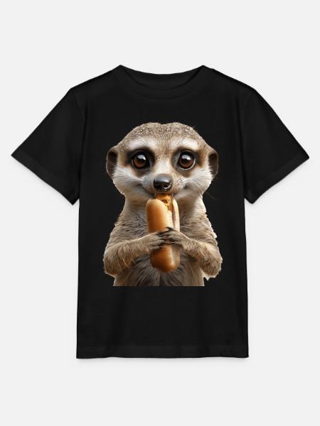 Suricate - T-shirt bio MINI CREATOR Stanley/Stella Enfant - noir