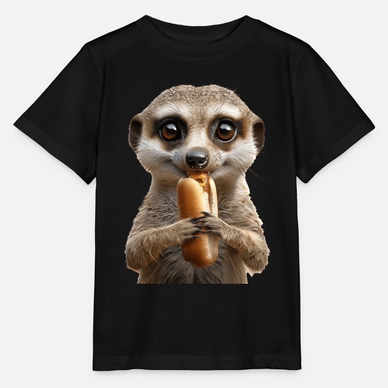 Suricate - T-shirt bio MINI CREATOR Stanley/Stella Enfant - noir