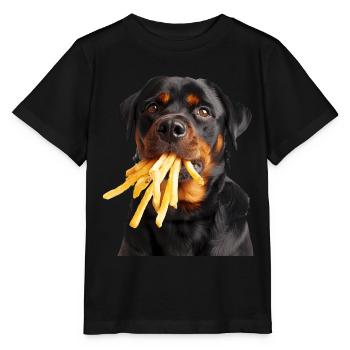 Rottweiler - T-shirt bio MINI CREATOR Stanley/Stella Enfant - noir - Devant - Mikhail (115cm)