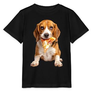 Beagle - T-shirt bio MINI CREATOR Stanley/Stella Enfant - noir - Devant - Mikhail (115cm)