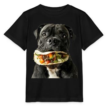 Cane corso - T-shirt bio MINI CREATOR Stanley/Stella Enfant - noir - Devant - Mikhail (115cm)