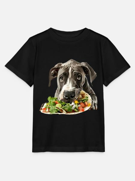 Great Dane - Stanley/Stella Kinder T-Shirt MINI CREATOR - Schwarz