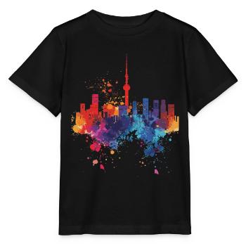 Tokio: - Stanley/Stella Kinder T-Shirt MINI CREATOR  - Schwarz - Vorne - Mikhail (115cm)