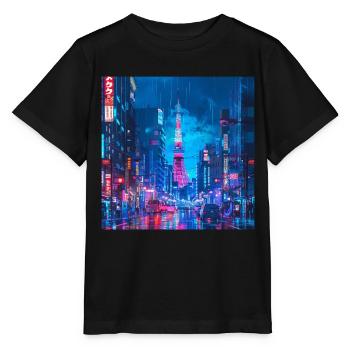 Japan - Stanley/Stella MINI CREATOR Kids’ T-Shirt - black - Front - Mikhail (115cm)
