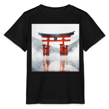 Japan - Stanley/Stella MINI CREATOR Kids’ T-Shirt - black - Front - Mikhail (115cm)