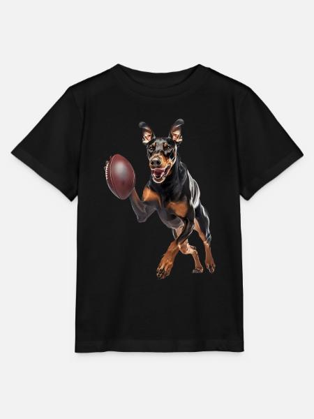 Dobermann - Stanley/Stella Kinder T-Shirt MINI CREATOR  - Schwarz