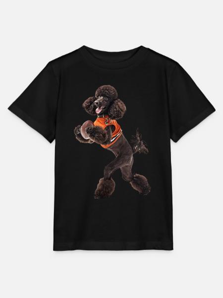 Pudel - Stanley/Stella Kinder T-Shirt MINI CREATOR  - Schwarz