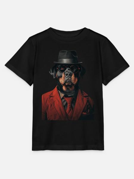 Rottweiler - Stanley/Stella Kinder T-Shirt MINI CREATOR - Schwarz