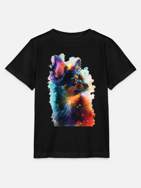Chihuahua - Stanley/Stella Kinder T-Shirt MINI CREATOR  - Schwarz