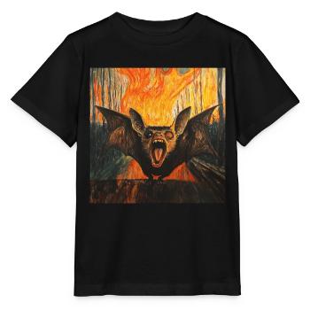 Schläger - Stanley/Stella Kinder T-Shirt MINI CREATOR  - Schwarz - Vorne - Mikhail (115cm)