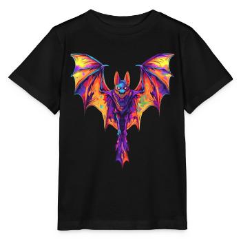 Schläger - Stanley/Stella Kinder T-Shirt MINI CREATOR  - Schwarz - Vorne - Mikhail (115cm)