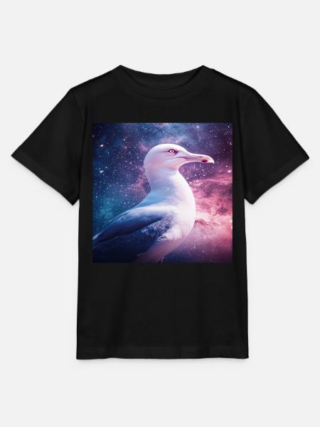 Möwe - Stanley/Stella Kinder T-Shirt MINI CREATOR  - Schwarz
