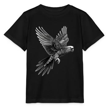 Sittiche - Stanley/Stella Kinder T-Shirt MINI CREATOR  - Schwarz - Vorne - Mikhail (115cm)