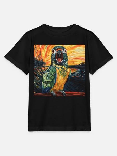 Sittiche - Stanley/Stella Kinder T-Shirt MINI CREATOR - Schwarz