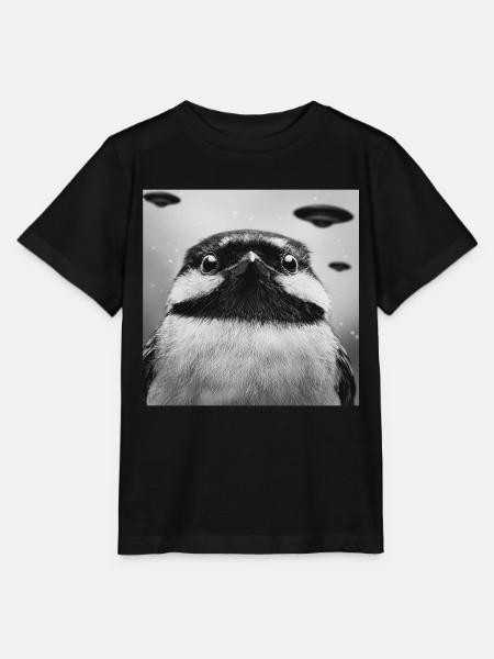 Meise - Stanley/Stella Kinder T-Shirt MINI CREATOR - Schwarz