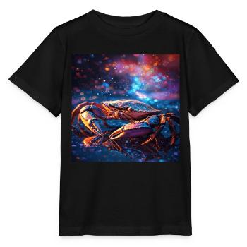 Krabbe - Stanley/Stella Kinder T-Shirt MINI CREATOR  - Schwarz - Vorne - Mikhail (115cm)