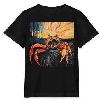 Krabbe - Stanley/Stella Kinder T-Shirt MINI CREATOR  - Schwarz - Vorne - Mikhail (115cm)