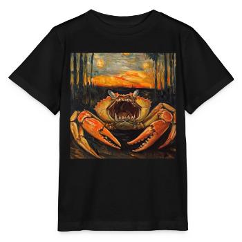 Krabbe - Stanley/Stella Kinder T-Shirt MINI CREATOR  - Schwarz - Vorne - Mikhail (115cm)