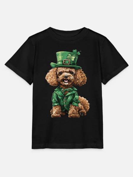Pudel - Stanley/Stella Kinder T-Shirt MINI CREATOR - Schwarz