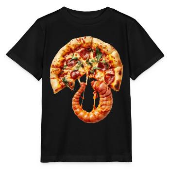 Wurm - Stanley/Stella Kinder T-Shirt MINI CREATOR  - Schwarz - Vorne - Mikhail (115cm)