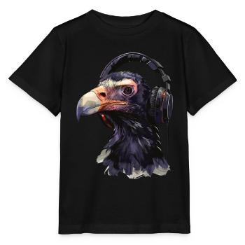 Geier - Stanley/Stella Kinder T-Shirt MINI CREATOR  - Schwarz - Vorne - Mikhail (115cm)